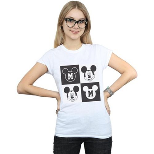 T-shirt Mickey Mouse Smiling Squares - Disney - Modalova