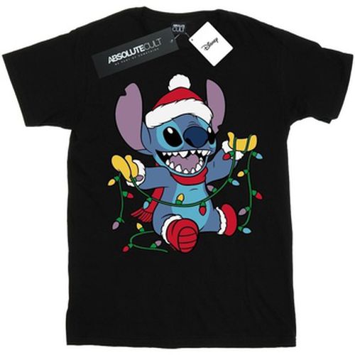 T-shirt Lilo And Stitch Christmas Lights - Disney - Modalova