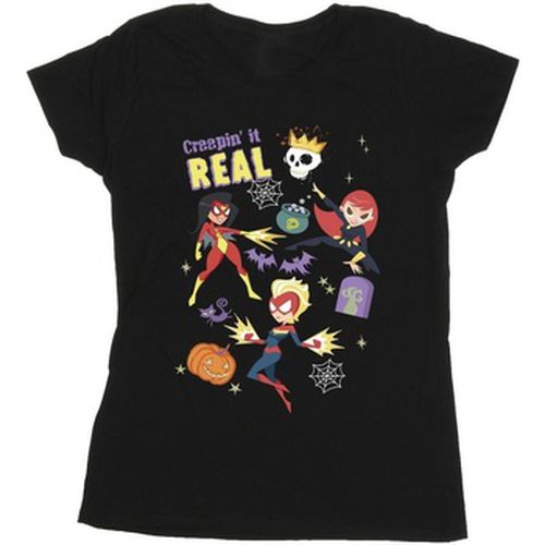 T-shirt Marvel Creepin It Real - Marvel - Modalova