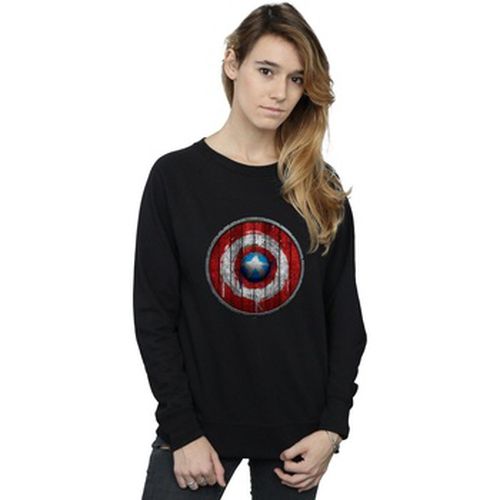 Sweat-shirt Captain America Wooden Shield - Marvel - Modalova