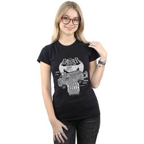 T-shirt The Punisher Battle Van Breakdown - Marvel - Modalova