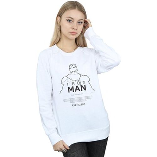 Sweat-shirt Iron Man Single Line - Marvel - Modalova