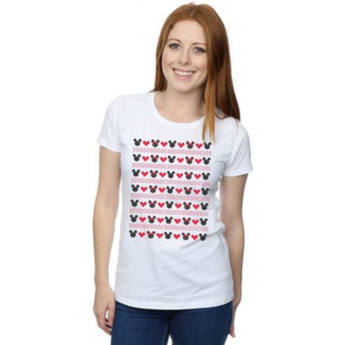 T-shirt Mickey And Minnie Christmas Hearts - Disney - Modalova