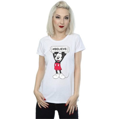 T-shirt Disney Mickey MouseBelieve - Disney - Modalova