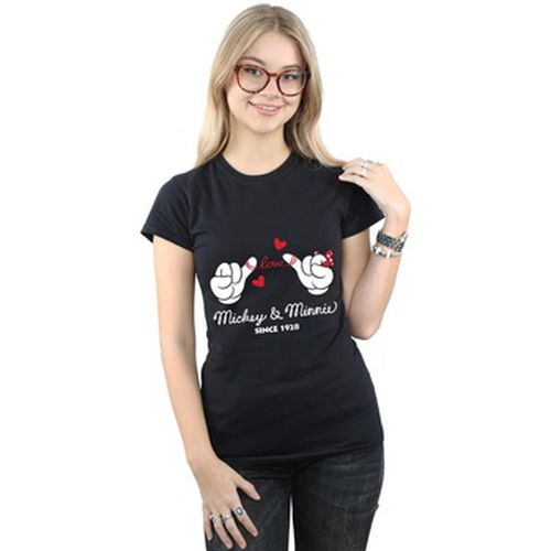 T-shirt Mickey Mouse Love Hands - Disney - Modalova