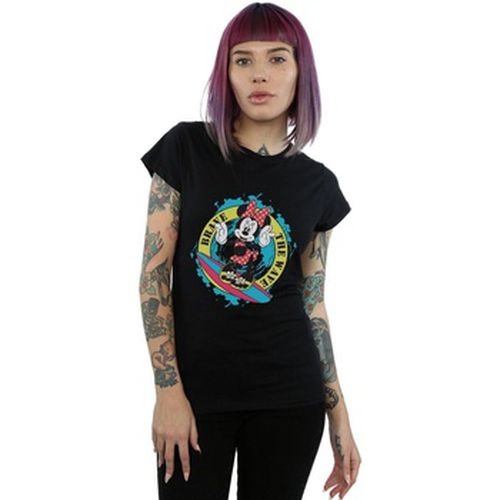 T-shirt Minnie Mouse Brave The Wave - Disney - Modalova