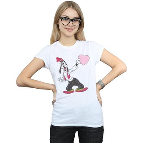 T-shirt Disney Goofy Love Heart - Disney - Modalova