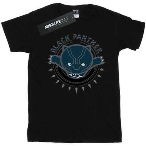 T-shirt Kawaii Black Panther Pounce - Marvel - Modalova