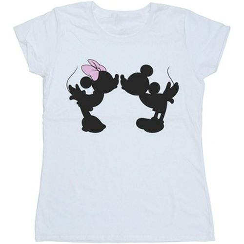 T-shirt Mickey Minnie Kiss Silhouette - Disney - Modalova