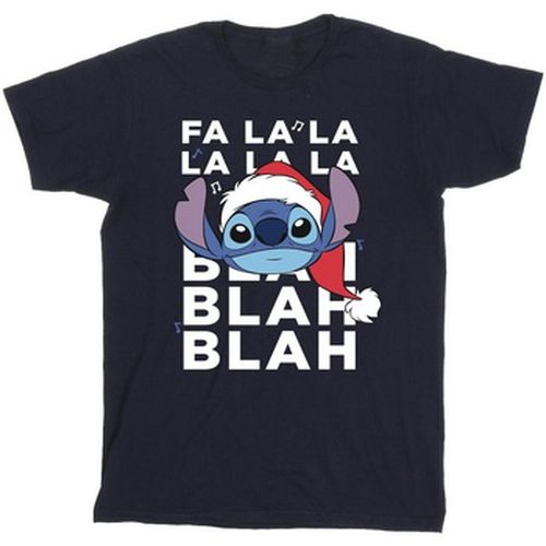 T-shirt Lilo And Stitch Christmas Blah Blah Blah - Disney - Modalova