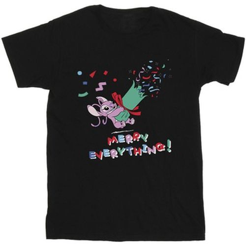 T-shirt Lilo And Stitch Angel Merry Everything - Disney - Modalova