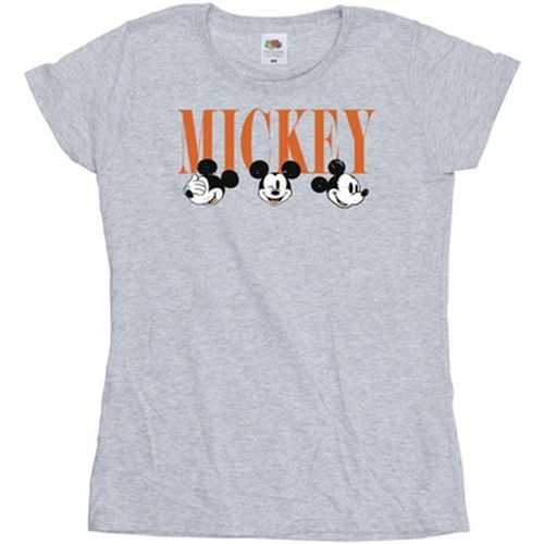 T-shirt Disney Mickey Mouse Faces - Disney - Modalova