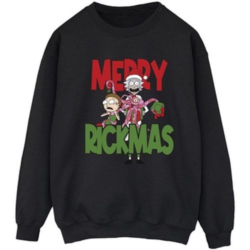 Sweat-shirt Merry Rickmas - Rick And Morty - Modalova