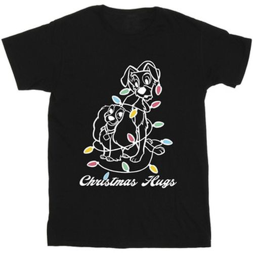 T-shirt Lady And The Trump Christmas Hugs - Disney - Modalova
