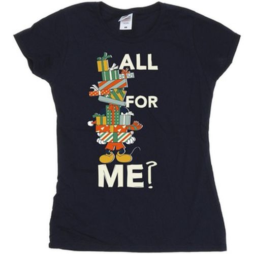 T-shirt Mickey Mouse Presents All For Me - Disney - Modalova