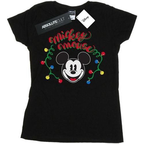 T-shirt Mickey Mouse Christmas Light Bulbs - Disney - Modalova