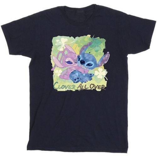 T-shirt Lilo And Stitch St Patrick's Day Clover - Disney - Modalova