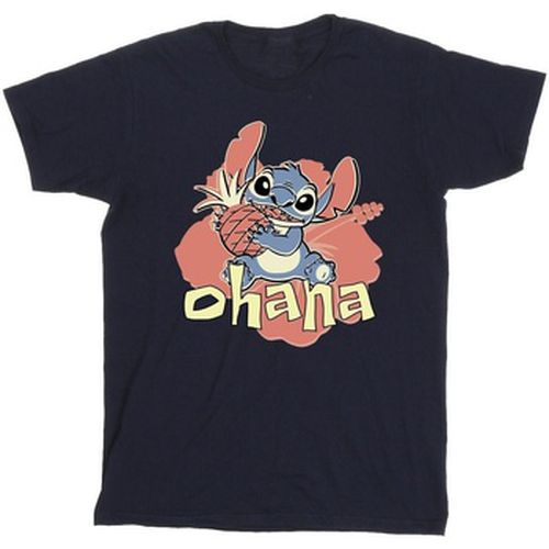T-shirt Lilo And Stitch Ohana Pineapple - Disney - Modalova
