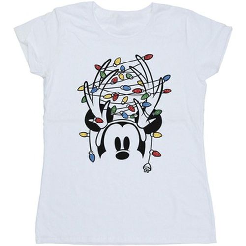 T-shirt Mickey Mouse Christmas Head Lights - Disney - Modalova