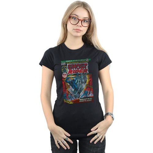 T-shirt Ghost Rider Distressed Comic Cover - Marvel - Modalova