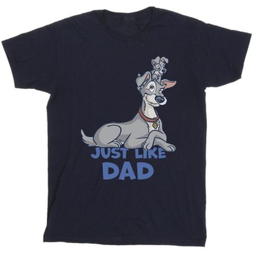 T-shirt Lady And The Tramp Just Like Dad - Disney - Modalova