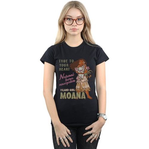 T-shirt Moana Natural Born Navigator - Disney - Modalova