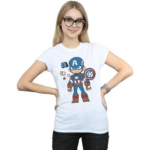 T-shirt Captain America Sketch - Marvel - Modalova