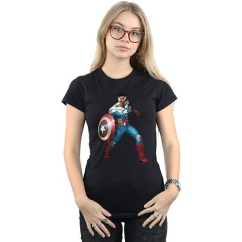 T-shirt Falcon Is Captain America - Marvel - Modalova