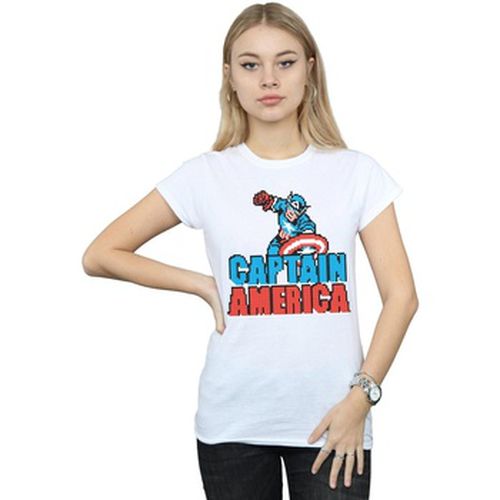 T-shirt Captain America Pixelated - Marvel - Modalova