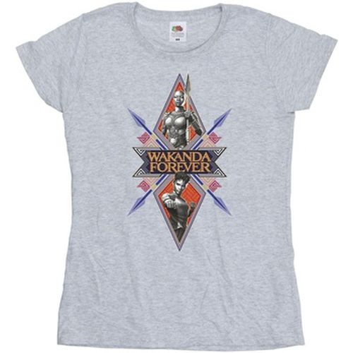 T-shirt Wakanda Forever Tribal Spear Chest - Marvel - Modalova