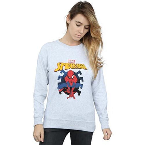 Sweat-shirt Spider-Man Web Shooting Emblem Logo - Marvel - Modalova