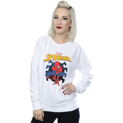 Sweat-shirt Spider-Man Web Shooting Emblem Logo - Marvel - Modalova