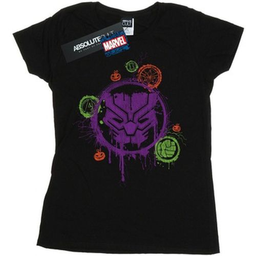 T-shirt Avengers Panther Halloween Icon - Marvel - Modalova