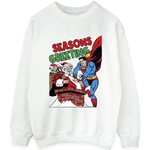 Sweat-shirt Superman Santa Comic - Dc Comics - Modalova