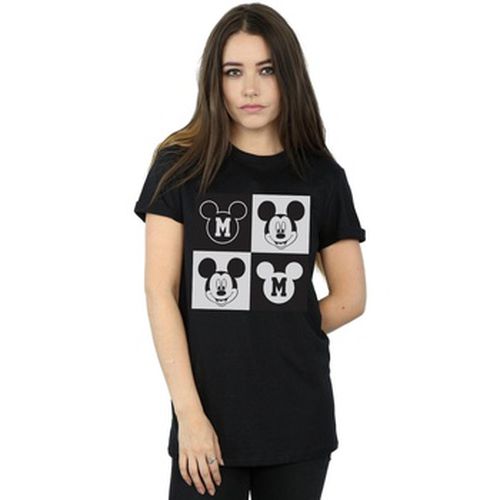 T-shirt Mickey Mouse Smiling Squares - Disney - Modalova