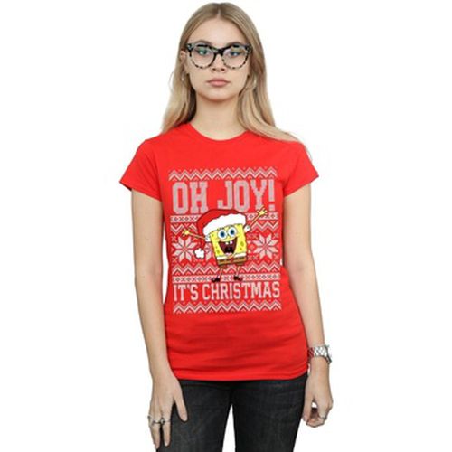 T-shirt Oh Joy! Christmas - Spongebob Squarepants - Modalova