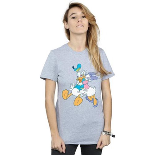 T-shirt Donald And Daisy Duck Kiss - Disney - Modalova