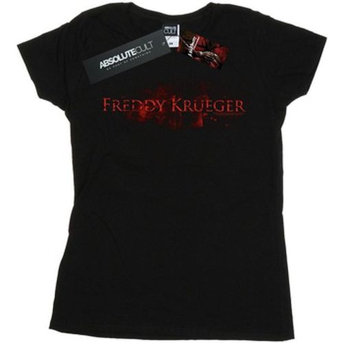 T-shirt Freddy Nametag - A Nightmare On Elm Street - Modalova