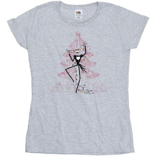 T-shirt The Nightmare Before Christmas Tree Pink - Disney - Modalova