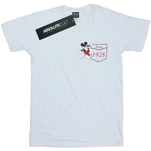 T-shirt Mickey Mouse Faux Pocket Since 1928 - Disney - Modalova