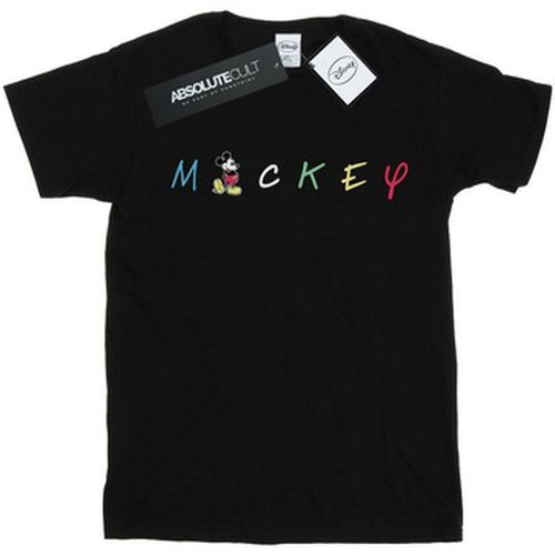 T-shirt Mickey Mouse Wording Logo - Disney - Modalova