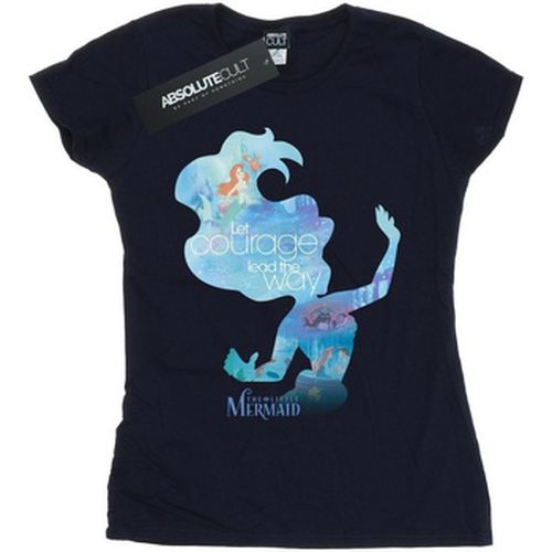 T-shirt Ariel Filled Silhouette - Disney - Modalova
