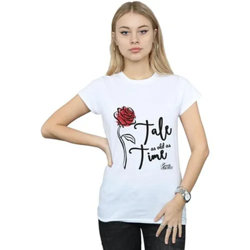 T-shirt Tale As Old As Time Rose - Disney - Modalova