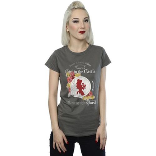 T-shirt Beauty And The Beast Girl in The Castle - Disney - Modalova