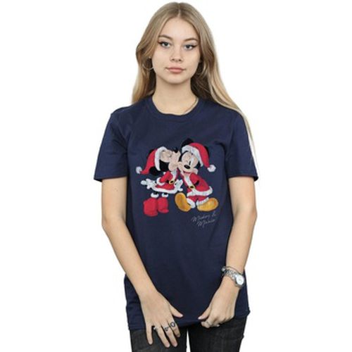 T-shirt Mickey And Minnie Christmas Kiss - Disney - Modalova