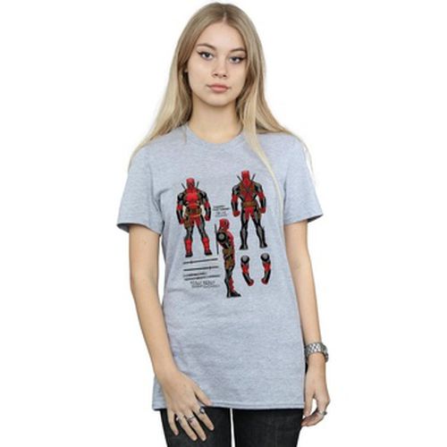 T-shirt Deadpool Action Figure Plans - Marvel - Modalova