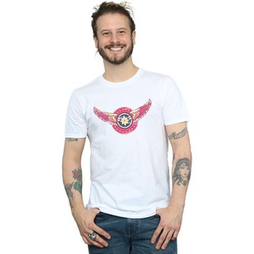 T-shirt Captain Wings Patch - Marvel - Modalova