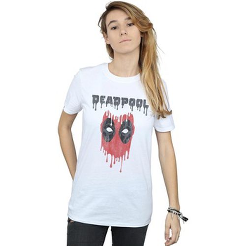 T-shirt Deadpool Dripping Head - Marvel - Modalova