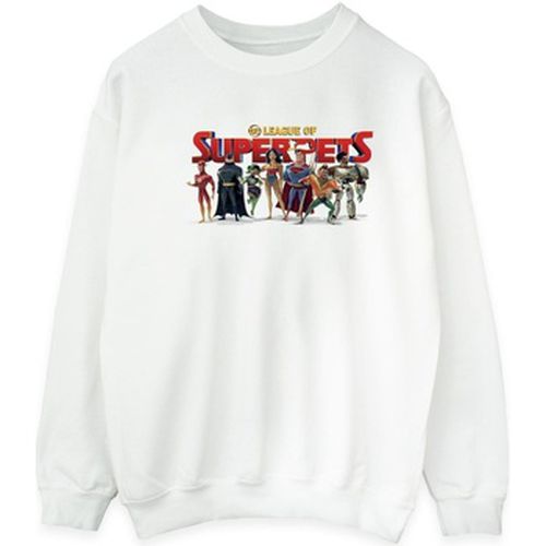 Sweat-shirt DC League Of Super-Pets Group Logo - Dc Comics - Modalova