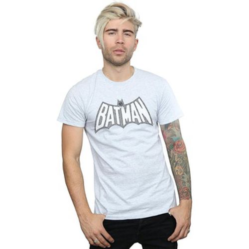 T-shirt Batman Retro Crackle Logo - Dc Comics - Modalova